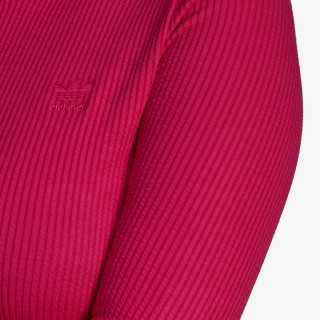 T-SHIRT CROPPED RIB LS 