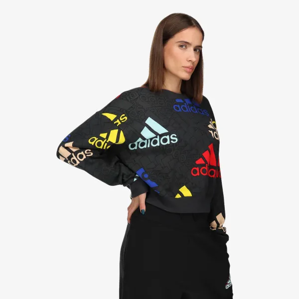 adidas Majica bez kragne W BLUV Q3 SWT G 