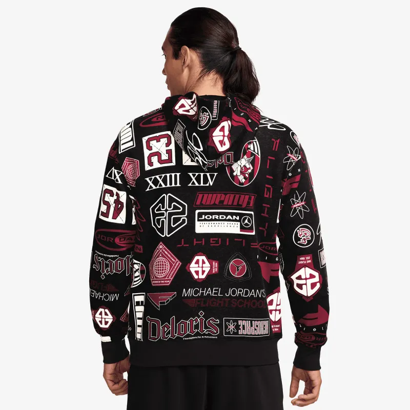 Nike M J ESS AOP FLC PO 