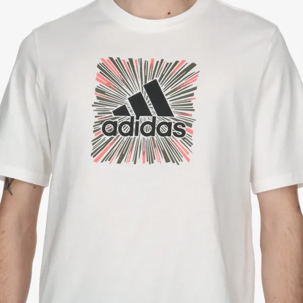 adidas T-SHIRT Sport Optimist Sun Logo 