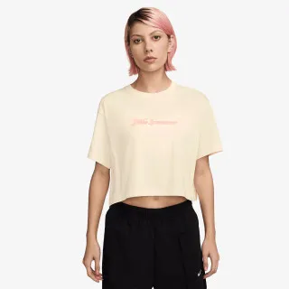 Nike W NSW CLUB SS CROP TEE CC 