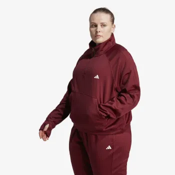 adidas MAJICA DUGIH RUKAVA S PATENTOM W GG 1/4 ZIP PS 