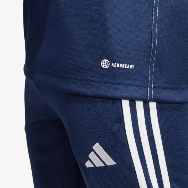 adidas MAJICA S KAPULJAČOM S POLU PATENTOM Tiro 23 Club 