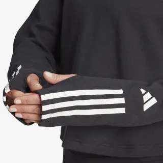 adidas Majica s kapuljačom s patentom TC 3S HOODIE 