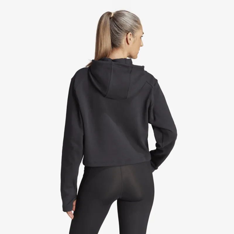adidas Majica s kapuljačom s patentom TC 3S HOODIE 