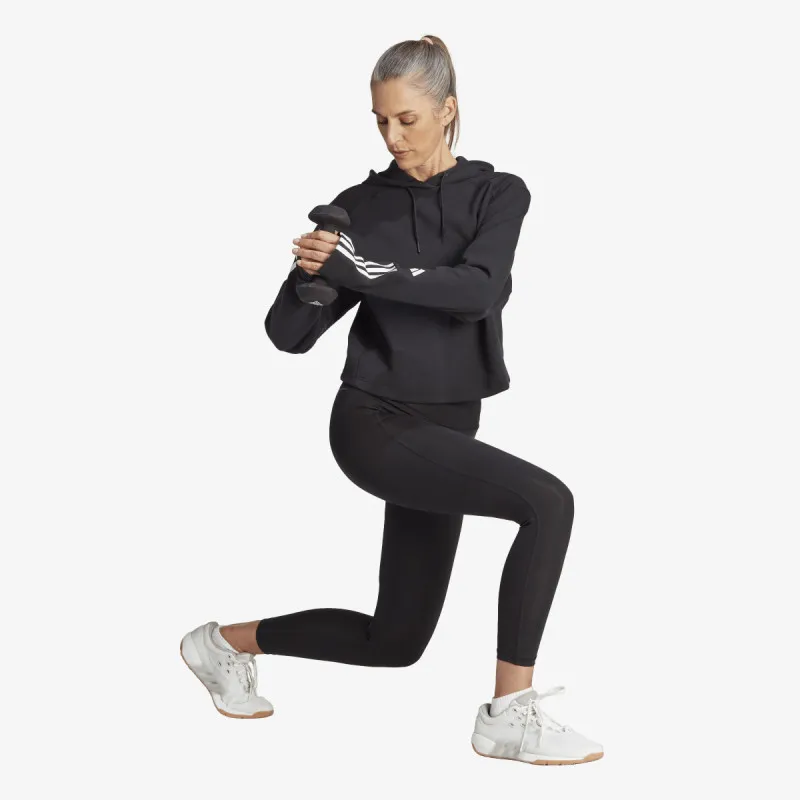 adidas Majica s kapuljačom s patentom TC 3S HOODIE 