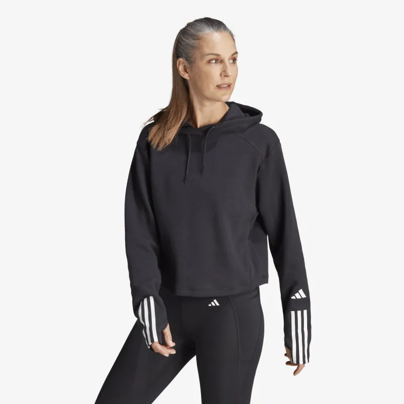 adidas Majica s kapuljačom s patentom TC 3S HOODIE 