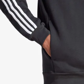 adidas Majica s kapuljačom s patentom ESSENTIALS 