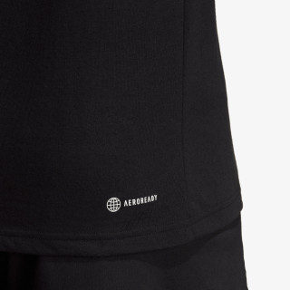 adidas T-SHIRT TRAIN ESSENTIALS SEASONAL LOGO 