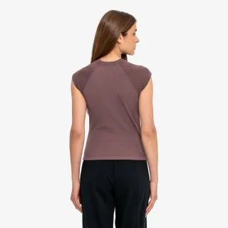 Nike W NSW CHILL KNIT RIB SS TOP 