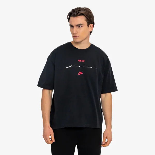 Jordan M J FLT SCRIPT BOXY SS CREW 