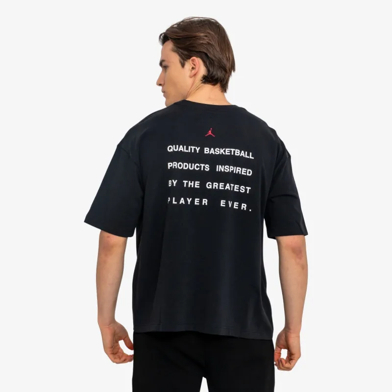 Jordan M J FLT SCRIPT BOXY SS CREW 