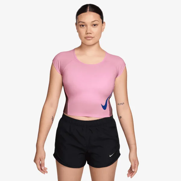 Nike W NK TEMPO SWOOSH RUN DF SS 