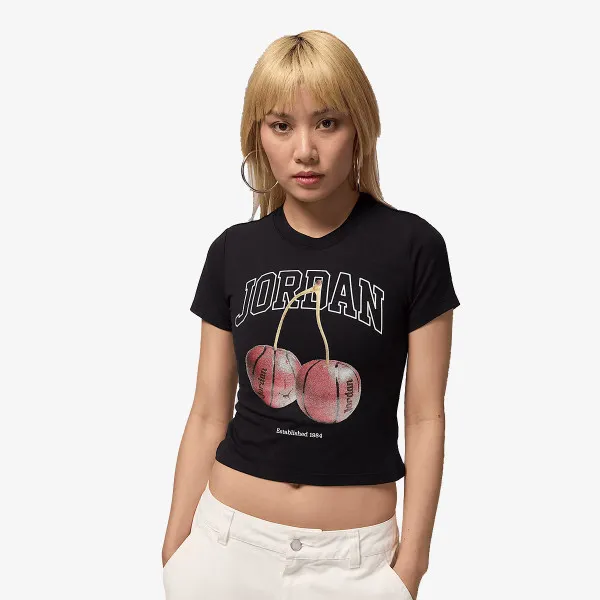 Nike W J BRK SS TMID GFX TEE BB 
