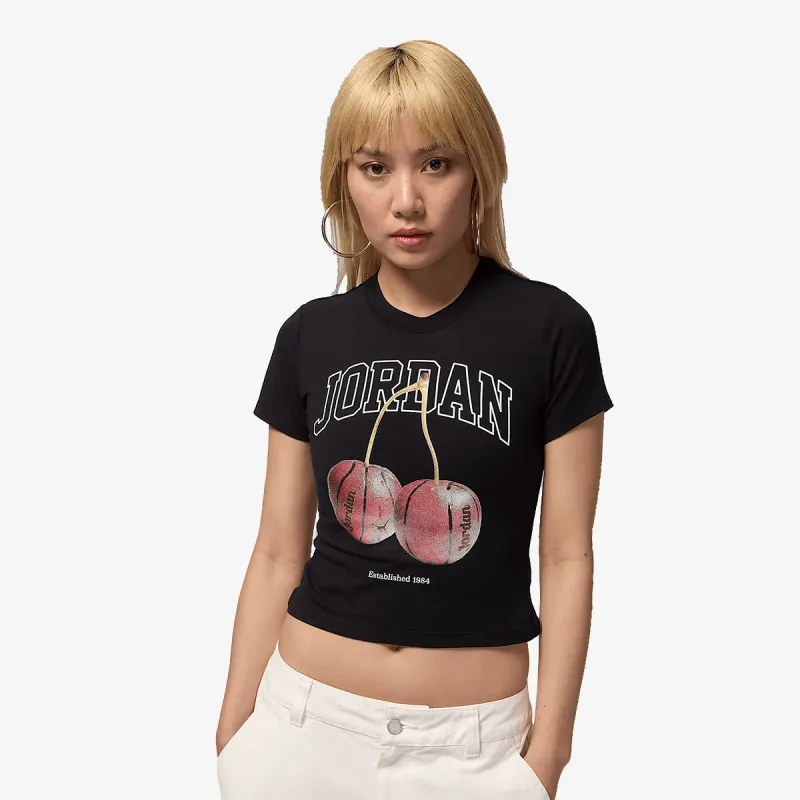 Nike W J BRK SS TMID GFX TEE BB 