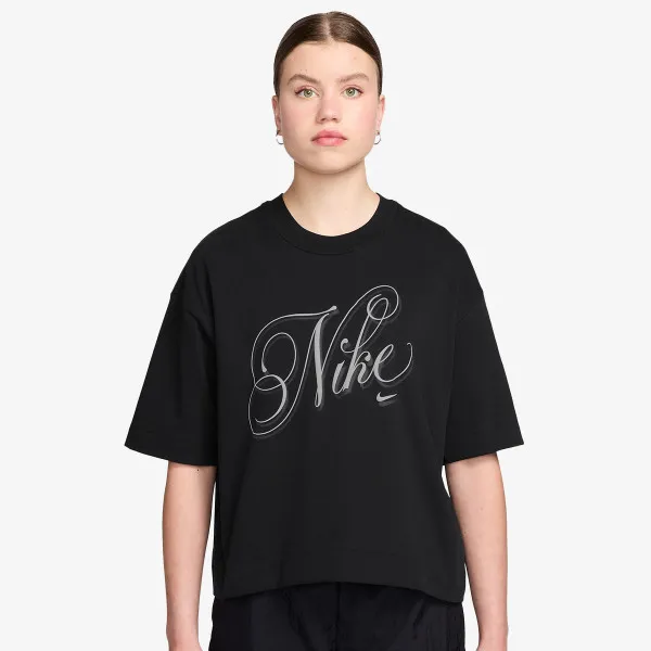 Nike W NSW SS TEE BOXY SCRIPT 