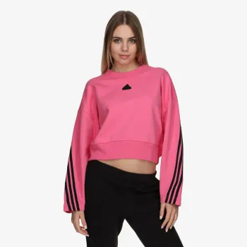 adidas MAJICA BEZ KRAGNE W FI 3S CREW 