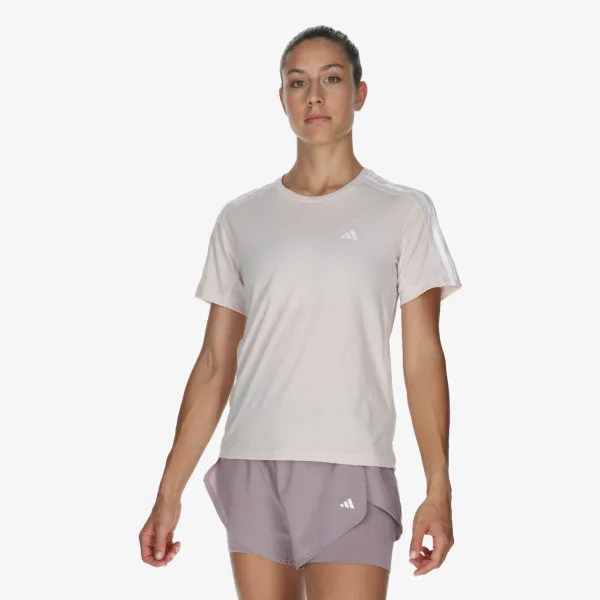 adidas T-shirt OWN THE RUN 3-STRIPES 