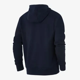 Nike CRO M NK PO CLUB HOODIE FT-OBSIDIAN/WHIT 
