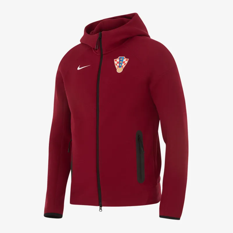 Nike CRO M NK TCH FLC FZ WR HDY-TEAM RED 