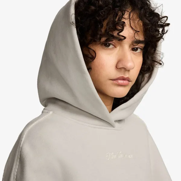Nike W NK STDO FLC MW CRP SCLOP HDY 
