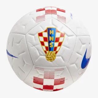 Nike CRO NK ACADEMY BALL-WHITE/UNIVERSITY RED 