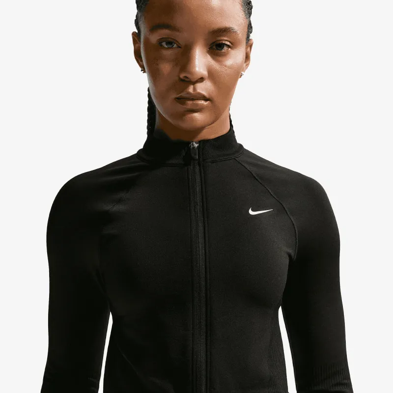 Nike W NP DF SMLS FZ MIDLAYER WT 
