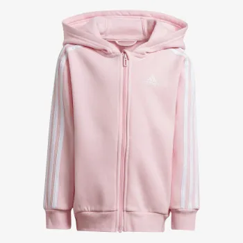adidas Majica s kapuljačom s patentom 3-Stripes 