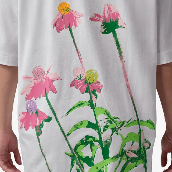 Jordan W J BBALL FLWR LGF TEE 
