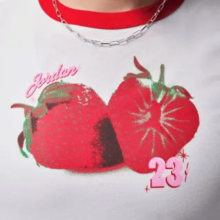 Jordan W J STRWBY RINGER TEE 