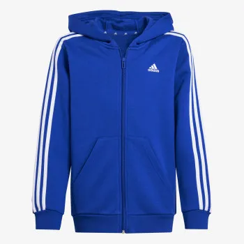 adidas Majica s kapuljačom s patentom 3 Stripes 