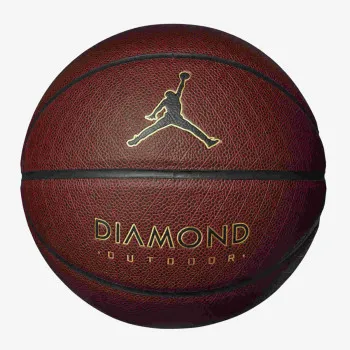 JR NIKE LOPTA JORDAN DIAMOND OUTDOOR 8P DEFLATED AMBER 