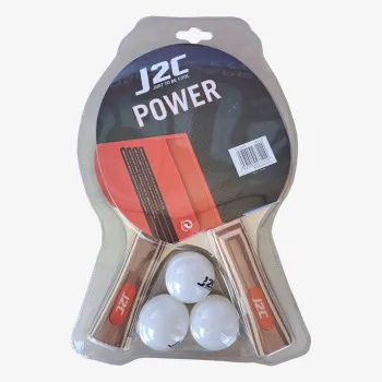 J2C STOLNI TENIS TWO STAR RACKETS WITH BALL SET 