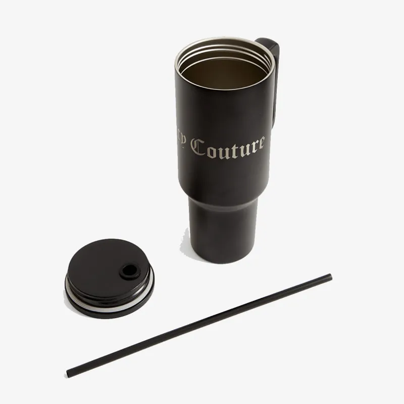 Steel Tumbler With Straw 