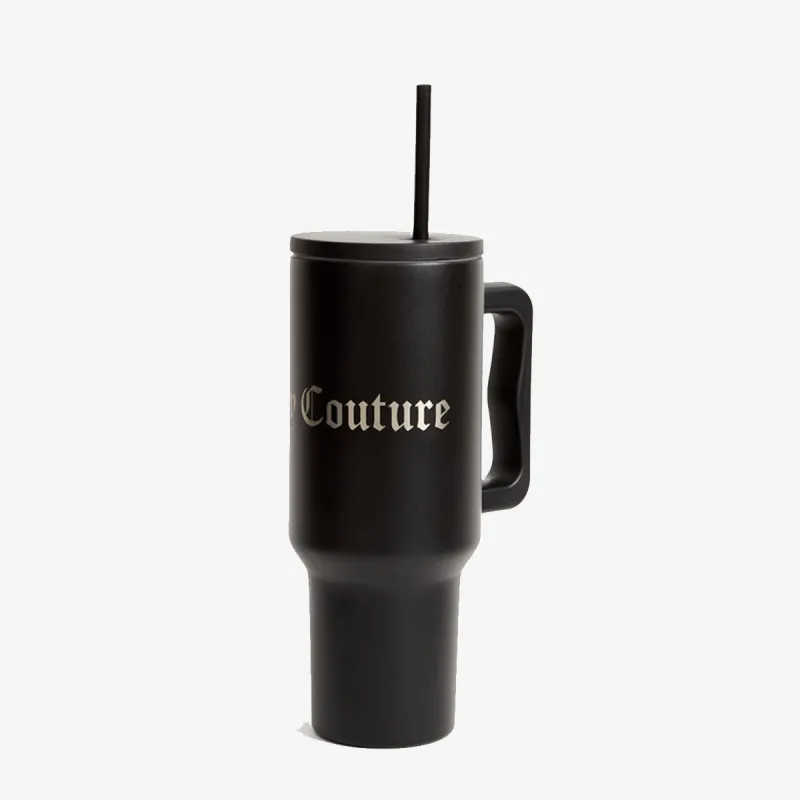 Steel Tumbler With Straw 