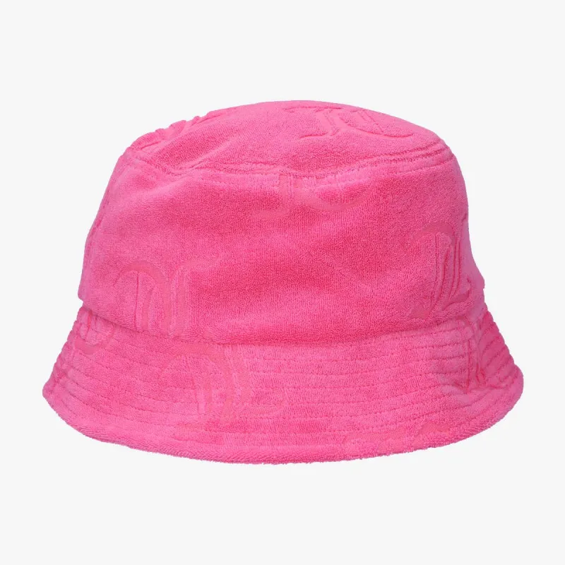 ELEANNA MONOGRAM TOWELLING BUCKET HAT 