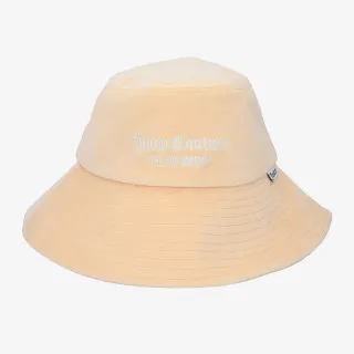 VELOUR LONG BRIM BUCKET HAT 