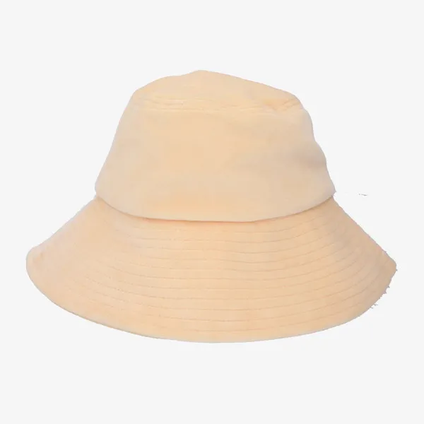 VELOUR LONG BRIM BUCKET HAT 
