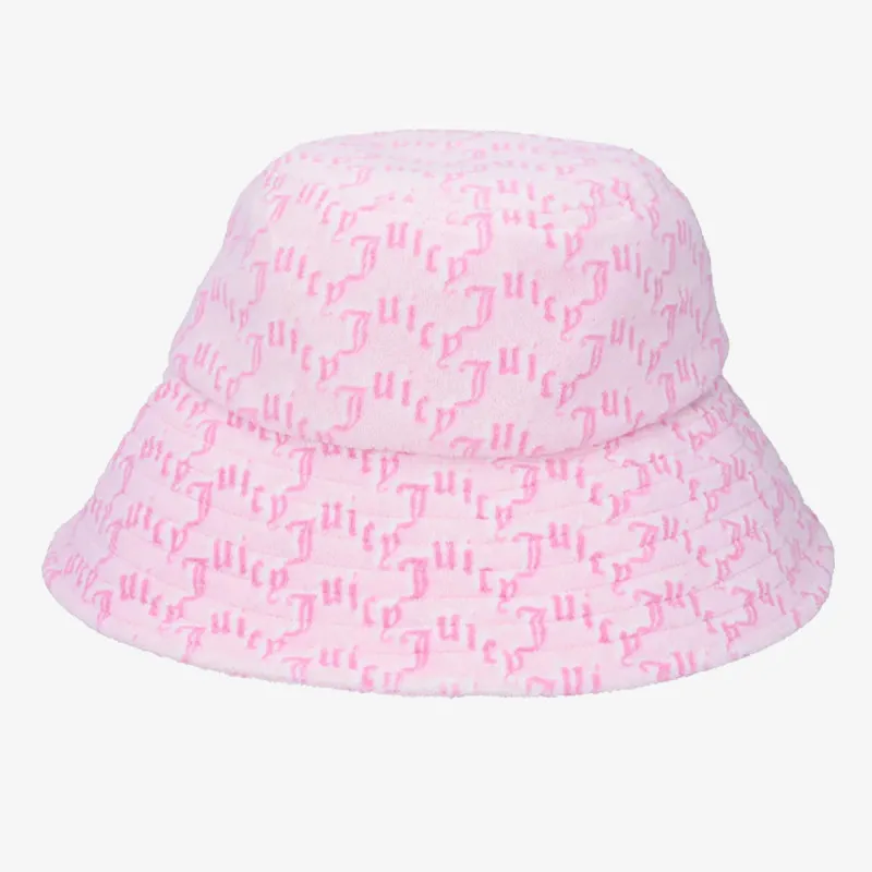 TOWELLING LONG BRIM BUCKET HAT 