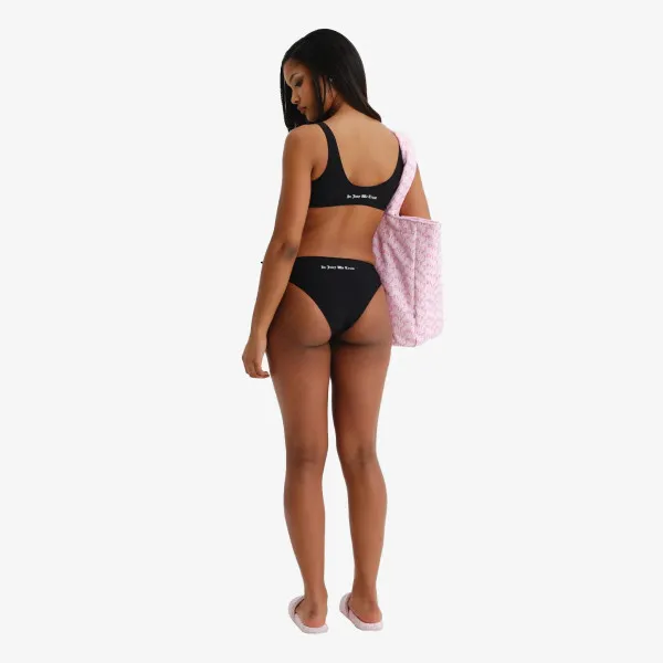 LYCRA BIKINI SET WITH LATTICE DETAILING 