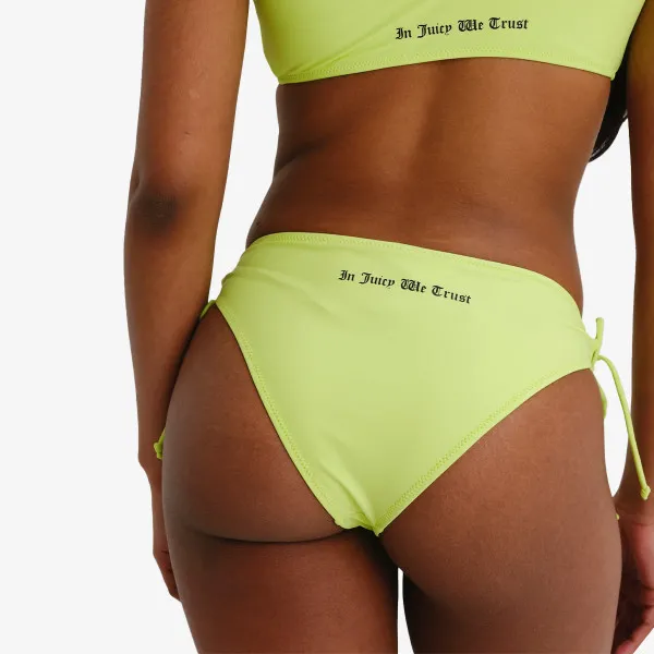 LYCRA BIKINI SET WITH LATTICE DETAILING 