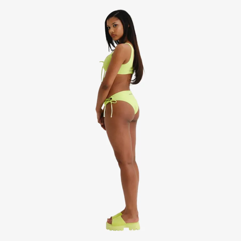 LYCRA BIKINI SET WITH LATTICE DETAILING 