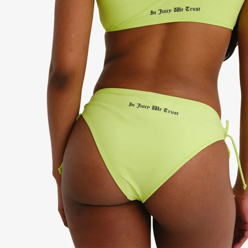 LYCRA BIKINI SET WITH LATTICE DETAILING 
