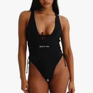 ONE PIECE SWIMSUIT WITH LATTICE DETAIL 