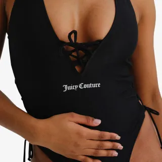 ONE PIECE SWIMSUIT WITH LATTICE DETAIL 