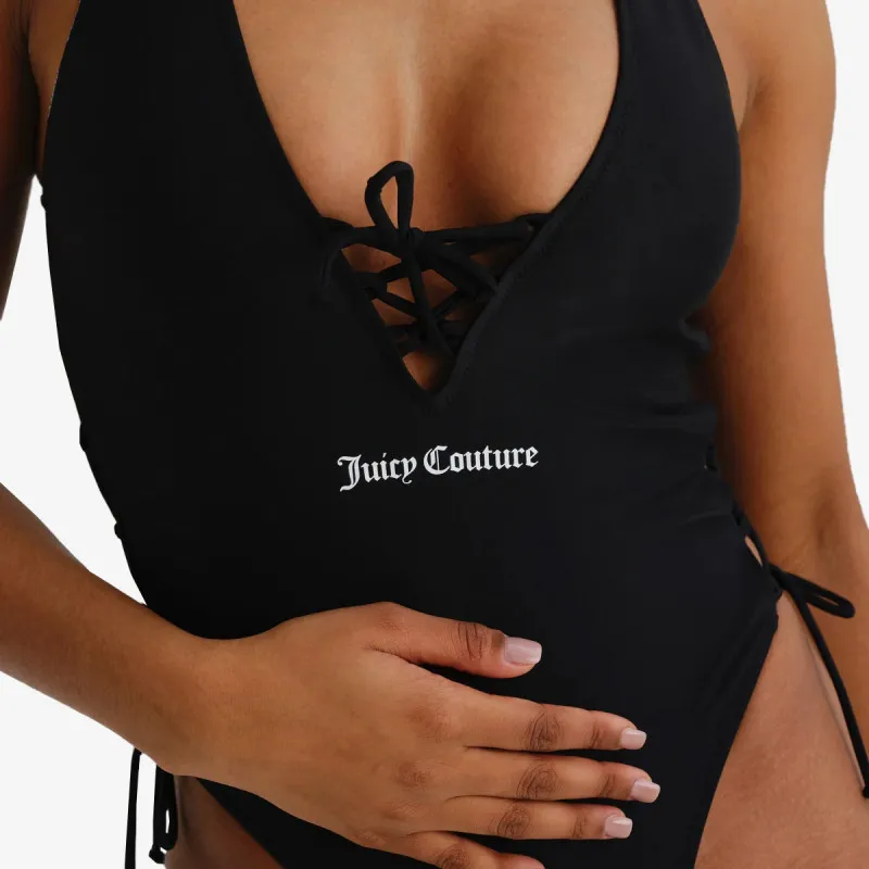ONE PIECE SWIMSUIT WITH LATTICE DETAIL 