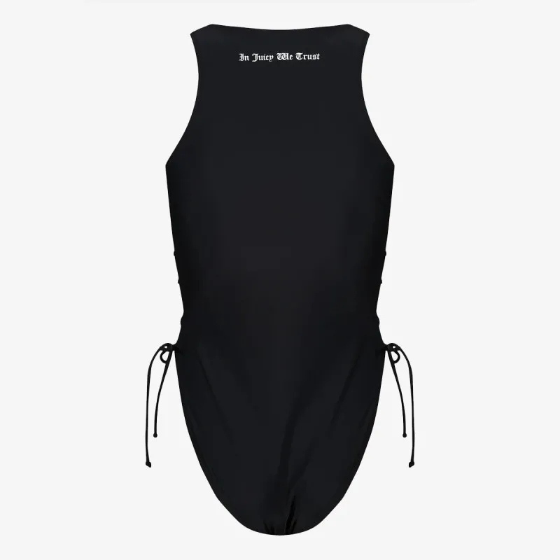 ONE PIECE SWIMSUIT WITH LATTICE DETAIL 