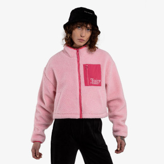 MAJICA DUGIH RUKAVA S PATENTOM NELLY SHERPA ZIP FLEECE 