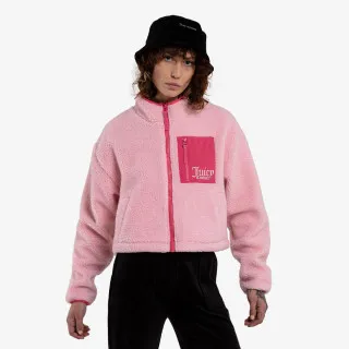 NELLY SHERPA ZIP FLEECE 