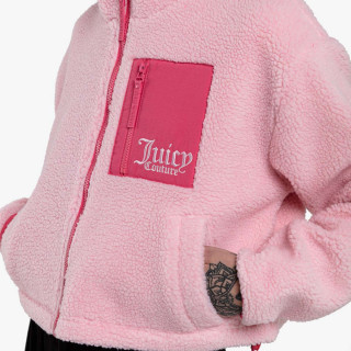 MAJICA DUGIH RUKAVA S PATENTOM NELLY SHERPA ZIP FLEECE 